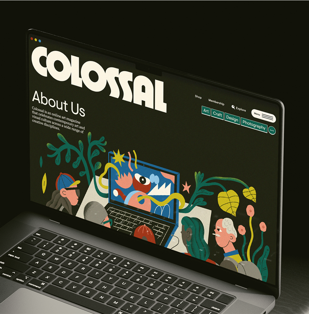 Colossal Brand Identity + Web Design | Firebelly