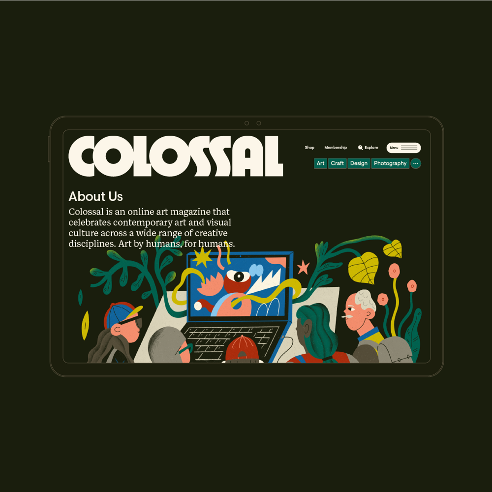 Colossal Brand Identity + Web Design | Firebelly