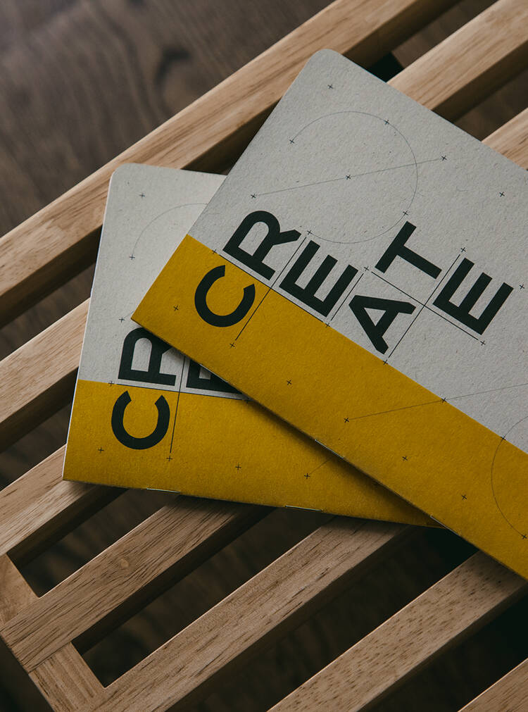 FLOR Vertical Logo Store Signage vinyl